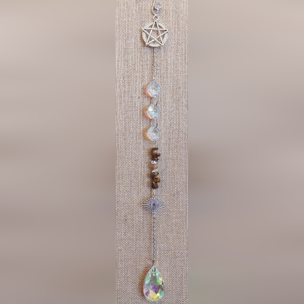Handmade Sun Catcher "Eye of Protection"